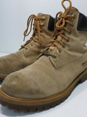 Smith's American Suede Leather Soft Toe Work Boots Shoes Men's Footwear 12 M